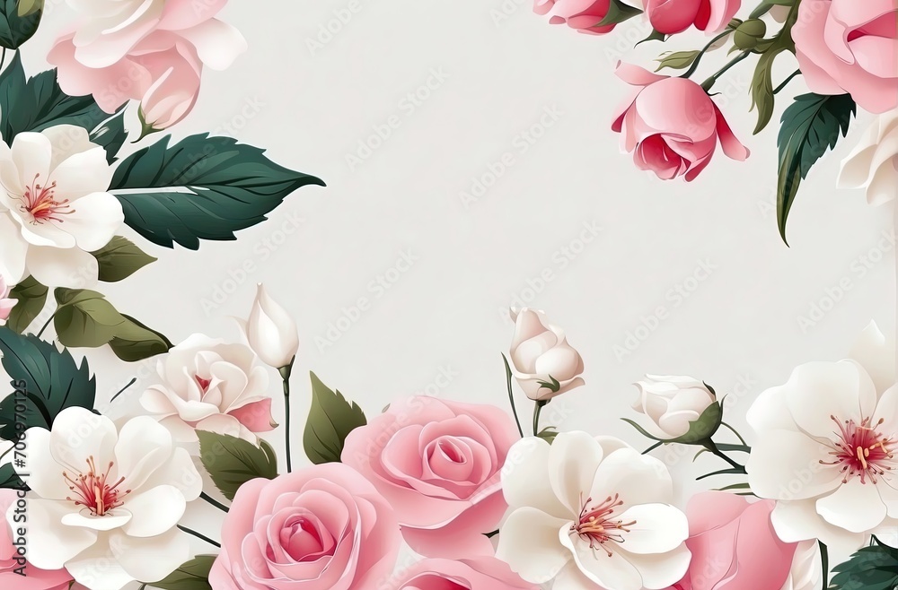 Illustration of Greeting card for valentine day and wedding day Illustration of Greeting card for valentine day and wedding day