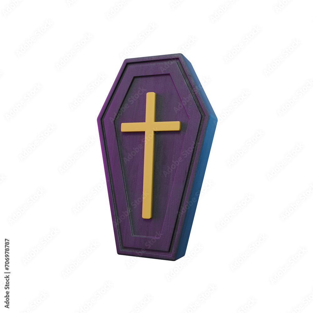 Obraz premium Halloween 3D Elements