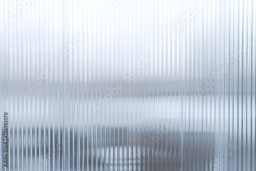 ribbed pane of glass with subtle reflections