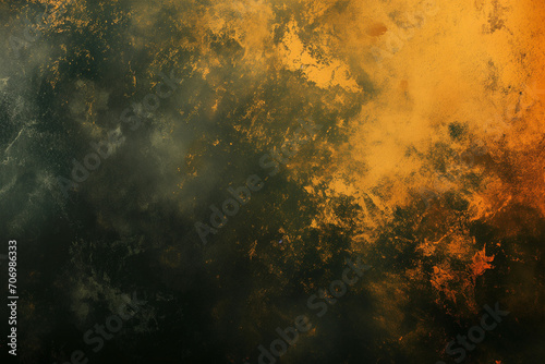 grunge yellow Abstract Background Generative AI