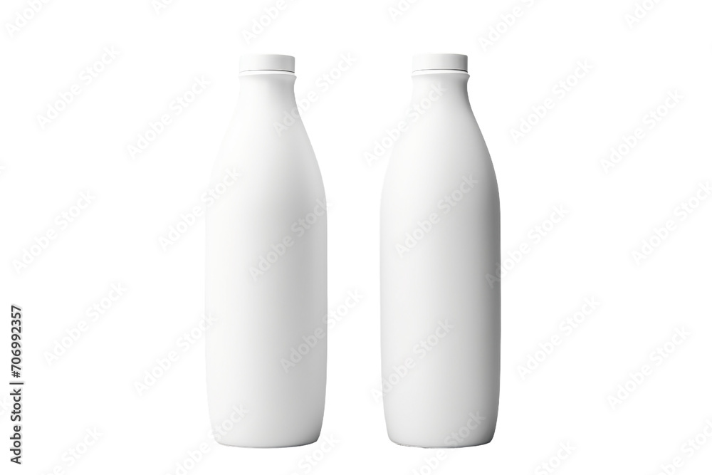 Cosmetics bottles, cream, isolated on white background, white plastic bottle isolated Cosmetics bottles, cream, isolated on white background, white plastic bottle isolated