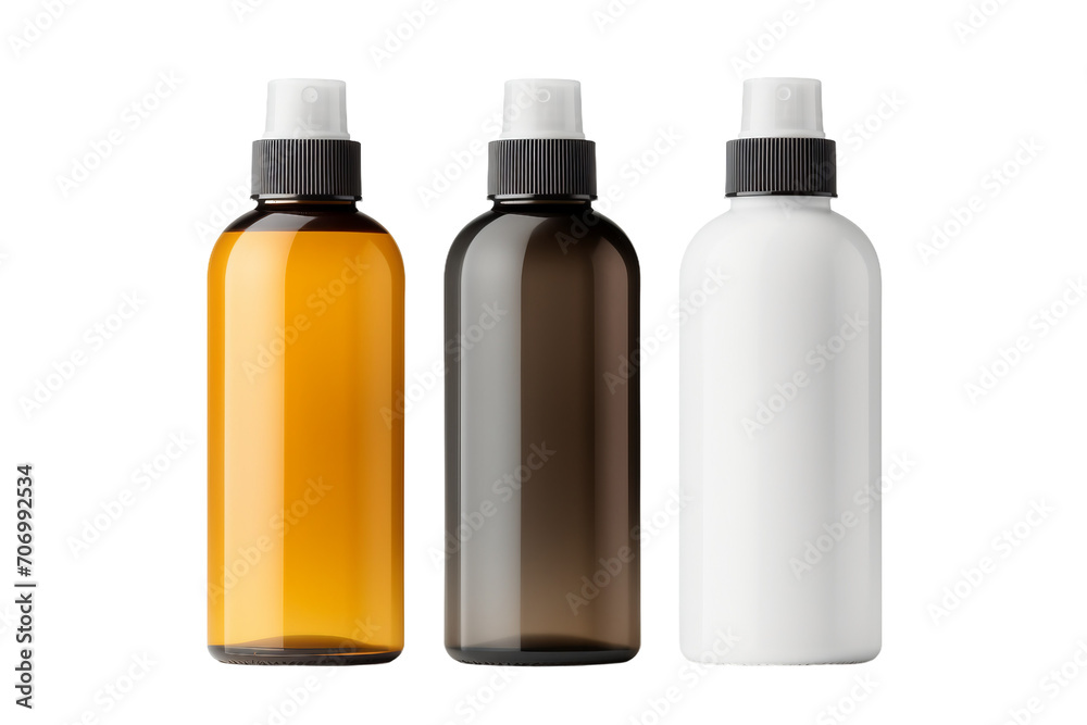 Medical bottles isolated on a white background Medical bottles isolated on a white background