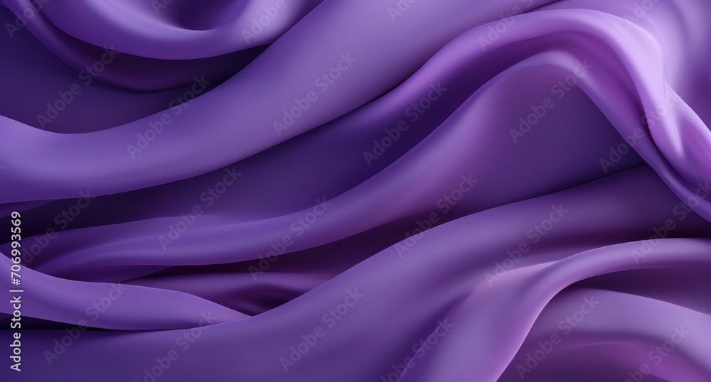 Obraz premium Folds of silk satin fabric lie beautifully on the table. Elegant pastel textile background for advertising goods and business.