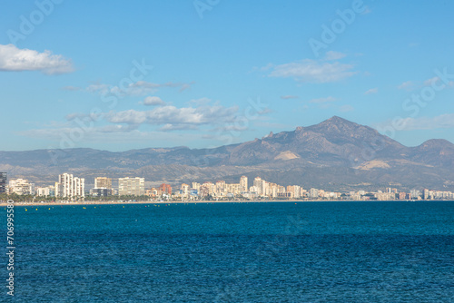 Panoramica Mare dalla Playa de San Juan ad Alicante, Spagna © Pasquale D'Anna