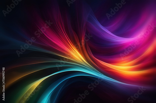 Abstract Magic Poly Background