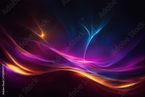 Abstract Magic Poly Background