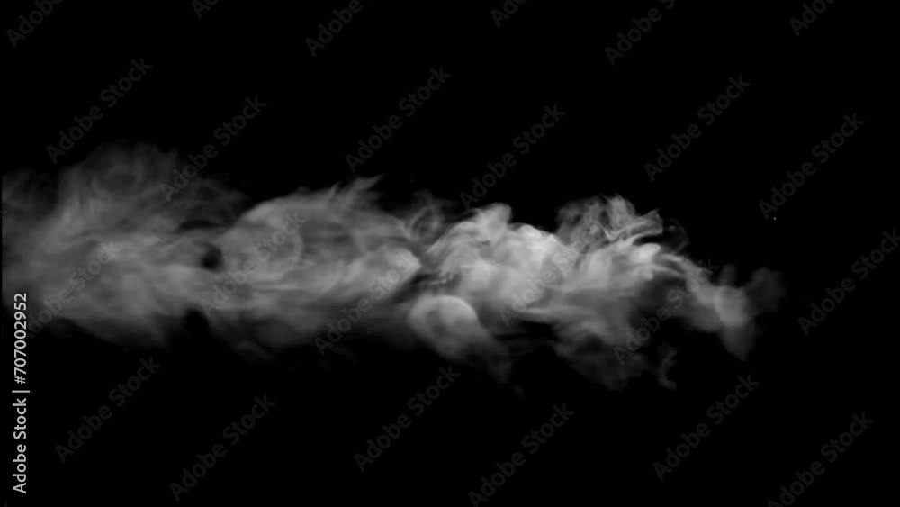 Smog effect with black background Smog effect with black background