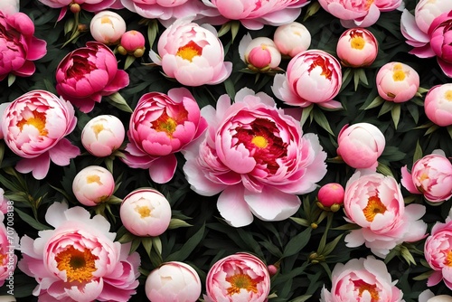 piony flowers