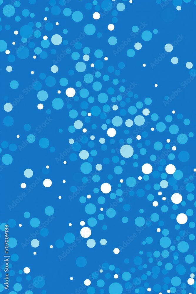 Electric blue repeated soft pastel color vector art pointed