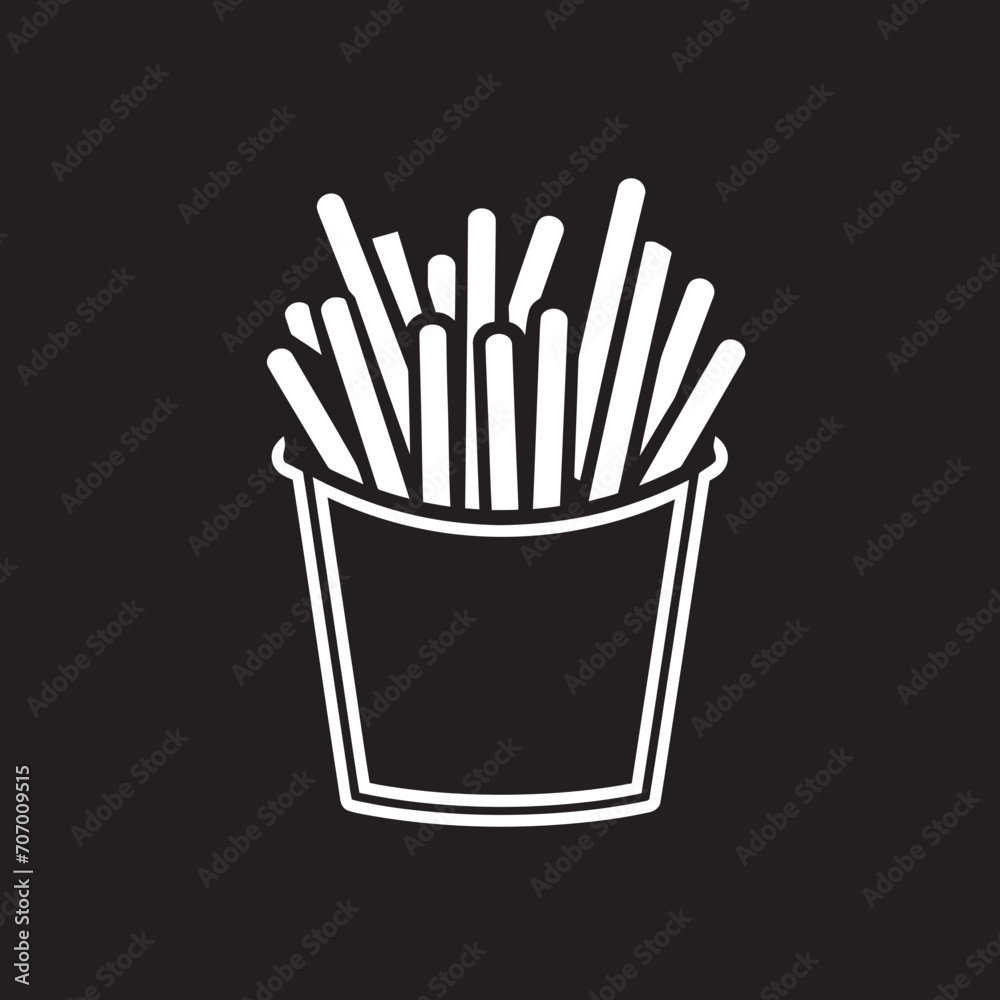 SpudSplash French Fry Vector Icon FryFiesta Dynamic Fry Emblem SpudSplash French Fry Vector Icon FryFiesta Dynamic Fry Emblem