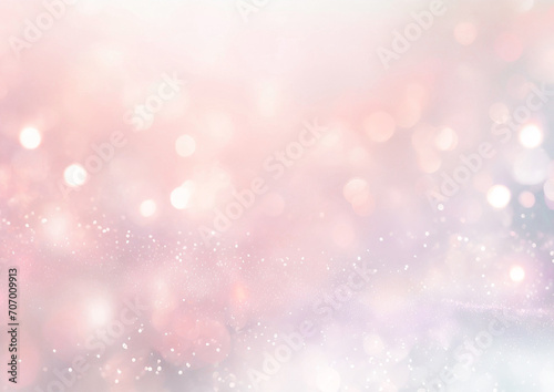 ふんわりとしたピンクのキラキラ背景テクスチャ	
 photo