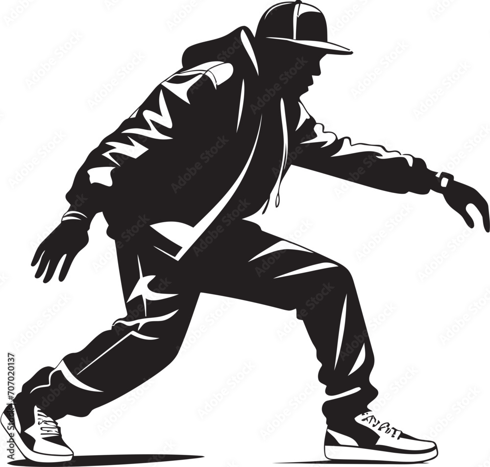 StreetGroove Iconic Rapper Design HipHopFlow Stylish Symbol StreetGroove Iconic Rapper Design HipHopFlow Stylish Symbol