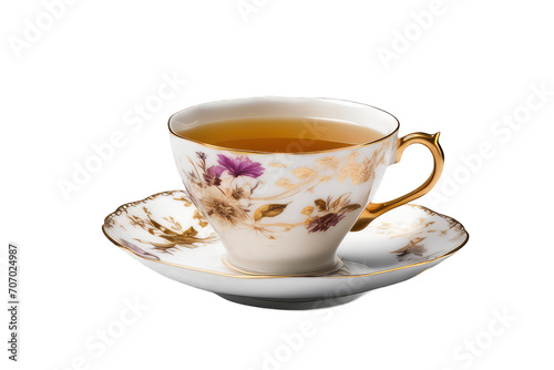 cup of tea isolated on transparent background