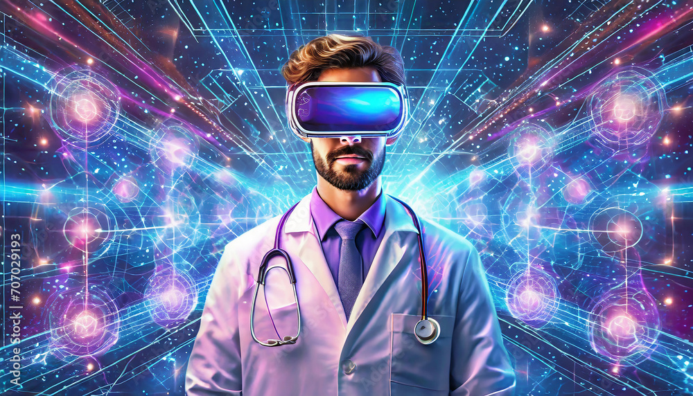 Telemedicine concept,Ai online smartphone Medical Doctor online communicating the patient on VR medical interface with Internet consultation technology. Telemedicine concept,Ai online smartphone Medical Doctor online communicating the patient on VR medical interface with Internet consultation technology.