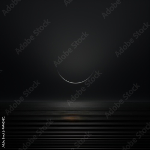 Premium 8K Dark Wallpaper: Elevate your screen with high-quality minimalism. Sleek, sophisticated, and cool vibes for a standout computer background, Generative AI