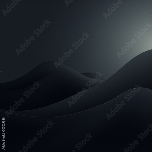 Premium 8K Dark Wallpaper: Elevate your screen with high-quality minimalism. Sleek, sophisticated, and cool vibes for a standout computer background, Generative AI