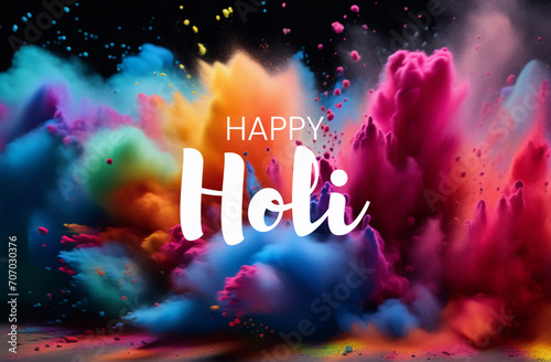 Happy holi Indian festival