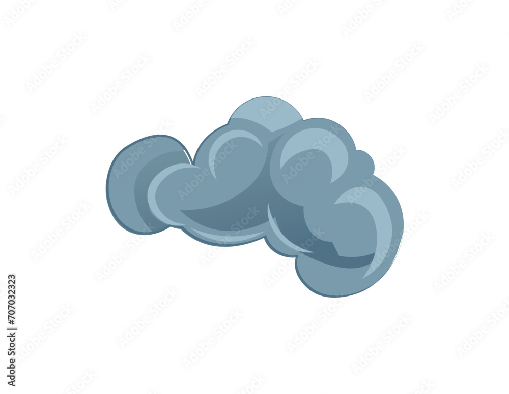 Cloud of colorful set. This illustration combines creative design and a cartoon-style stormy cloud against a clean white backdrop, creating an imaginative scene. Vector illustration. Cloud of colorful set. This illustration combines creative design and a cartoon-style stormy cloud against a clean white backdrop, creating an imaginative scene. Vector illustration.