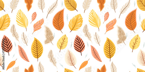 Seamless pattern isolated on a transparent background 