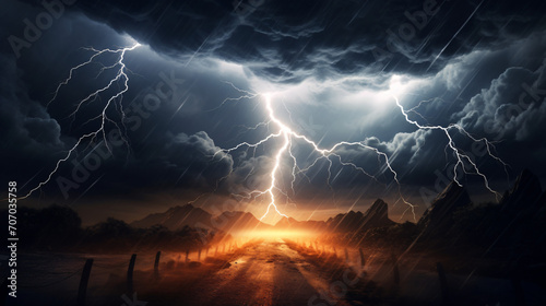thunder dark background storm lightning ominous dang