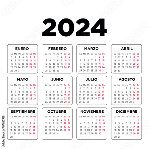 calendario 2024