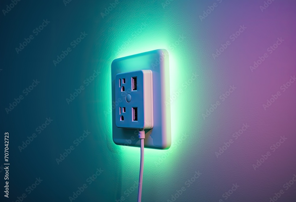 Classic double wall plug socket. Classic double wall plug socket.