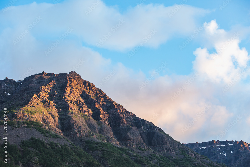 Putorana Plateau landscape. Russia, Krasnoyarsk region