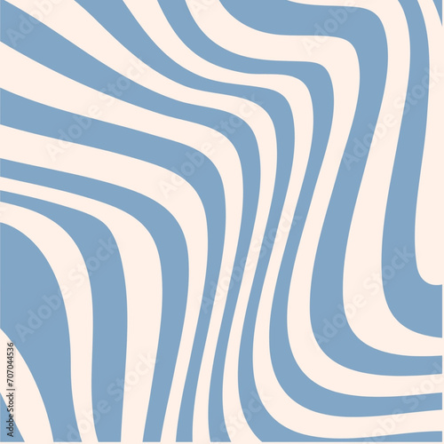 Earth Tones Symphony: Abstract Blue Zig Zag Line Wave Background.