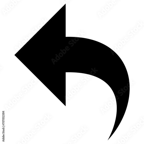 arrow icon, vector illustration, simple design, best used for web, banner or presentation