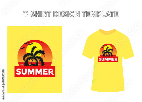Typography T-Shirt design template