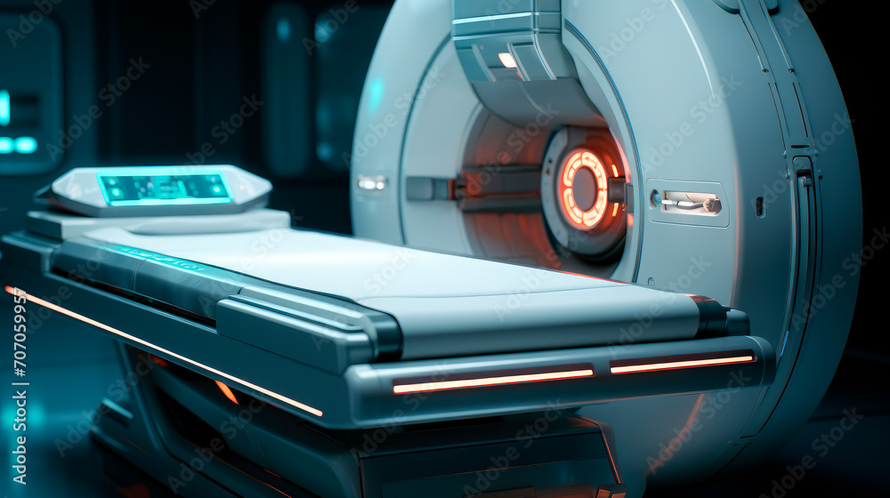 Modern equipment and medical devices in in the modern hospital laboratory.