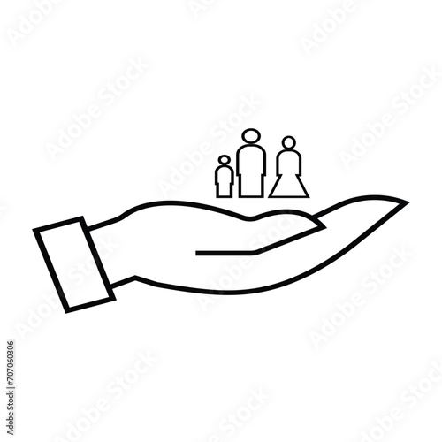 hand people icon