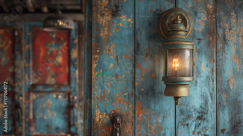 old rusty door