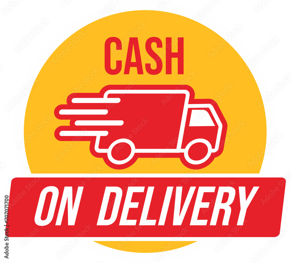 Cash on delivery truck