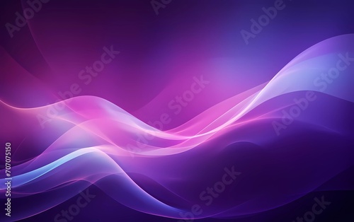Purple abstract background with bright light. generative ai