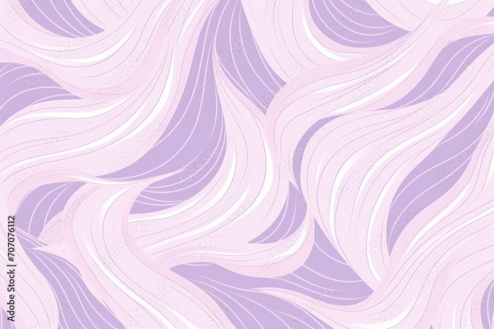 Lilac repeated soft pastel color vector art line pattern 