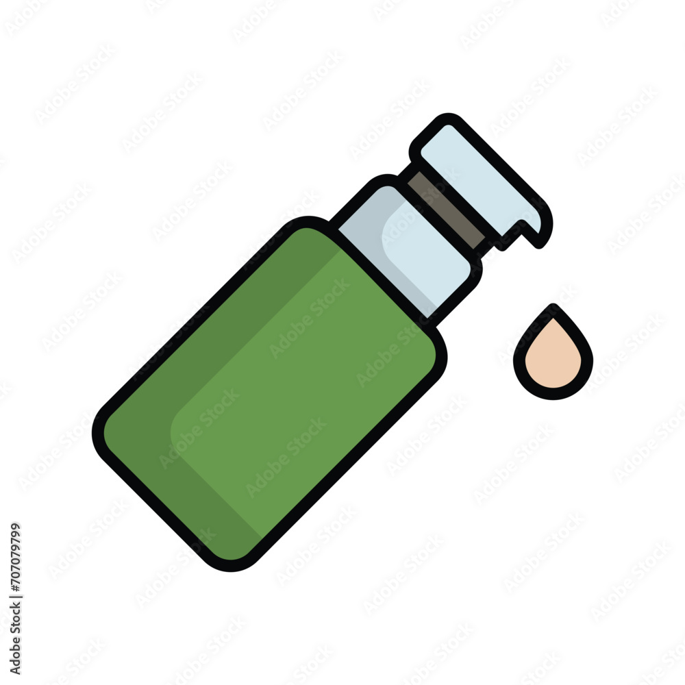 foundation icon with white background vector stock illustration foundation icon with white background vector stock illustration