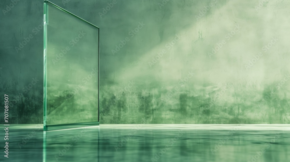 Minimalist room with shadow overlay and glass
Minimalist room with shadow overlay and glass