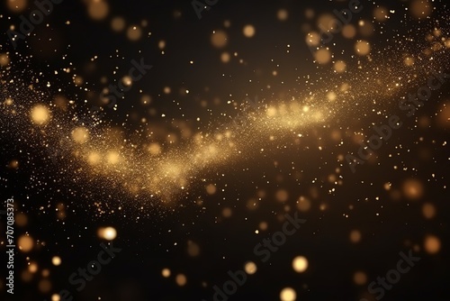 Glimmering Elegance: Enchanting Abstract Background in Dark Blue and Luxurious Gold, Abstract, Background, Dark Blue, Gold, Glimmering Elegance, Luxurious, Artistic,