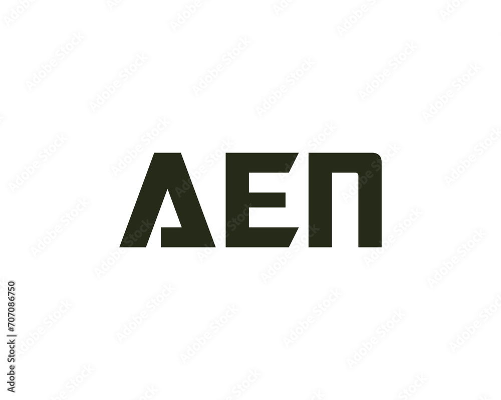 AEN LOGO DESIGN VECTOR TEMPLATE AEN LOGO DESIGN VECTOR TEMPLATE