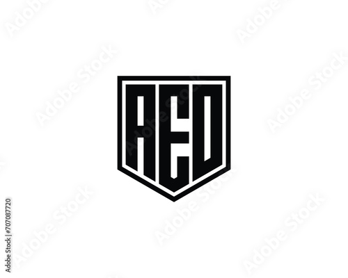 AEO LOGO DESIGN VECTOR TEMPLATE