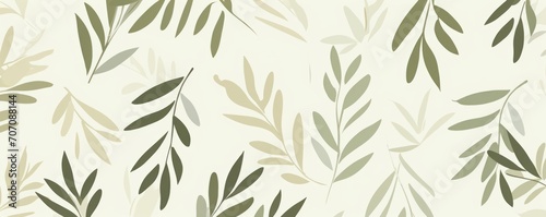 Olive repeated soft pastel color vector art line pattern © GalleryGlider
