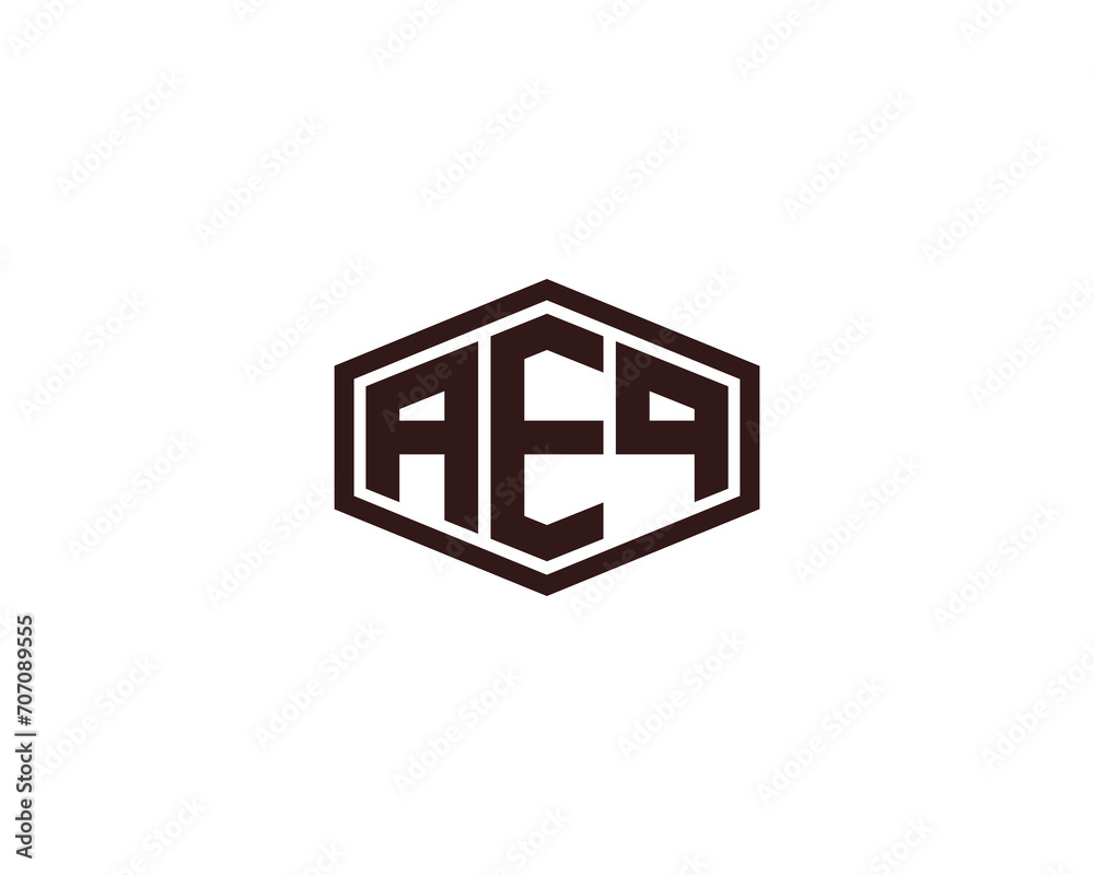 AEQ LOGO DESIGN VECTOR TEMPLATE AEQ LOGO DESIGN VECTOR TEMPLATE