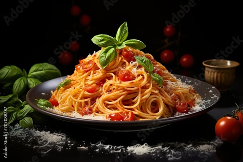 spaghetti pasta italian food