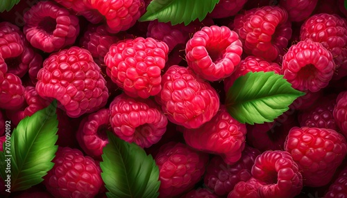 Raspberries wallpaper background