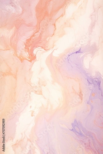 Pastel beige seamless marble pattern with psychedelic swirls 