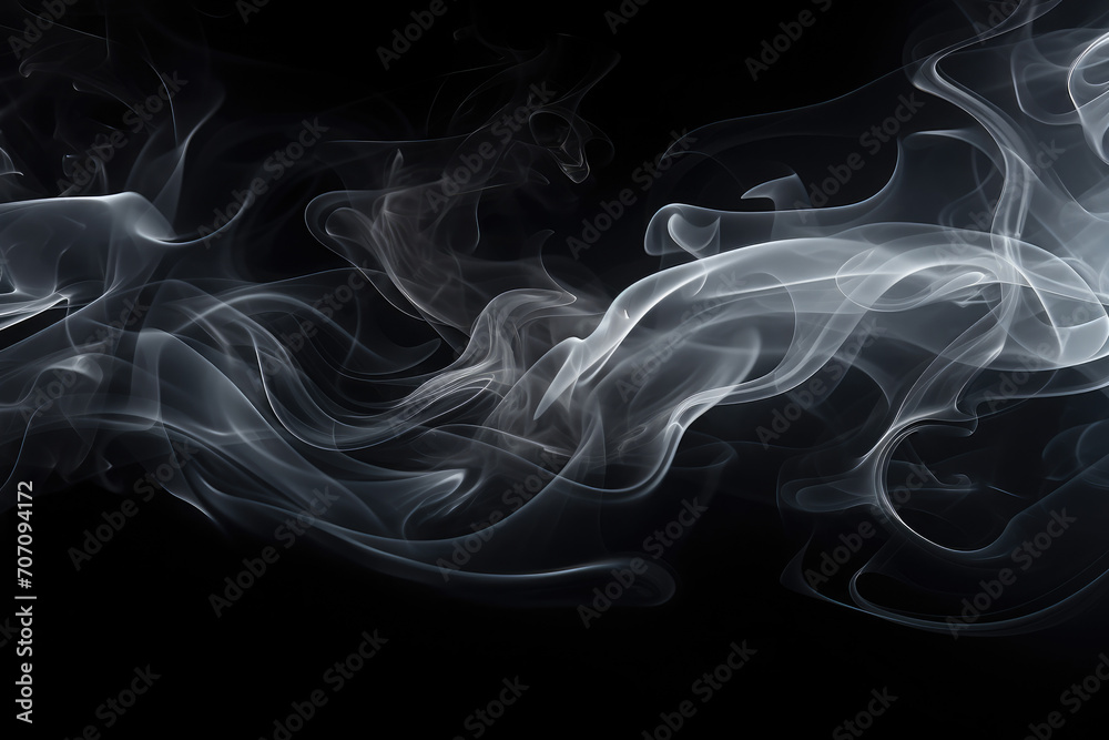 smoke on black smoke on black