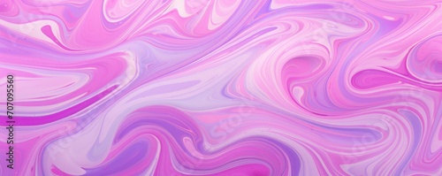 Pastel magenta seamless marble pattern with psychedelic swirls