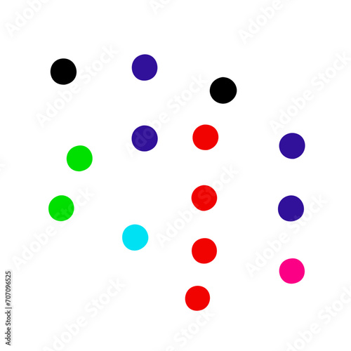 abstract dots