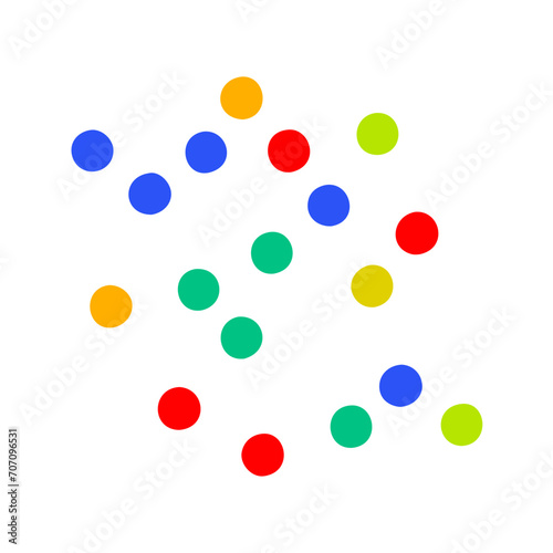abstract dots